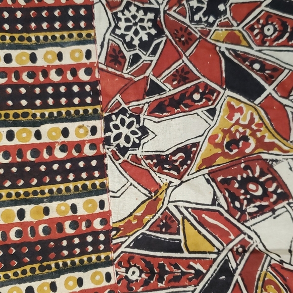 NWT Fabindia Hand Block Print Tunic with Pockets - Picture 3 of 11